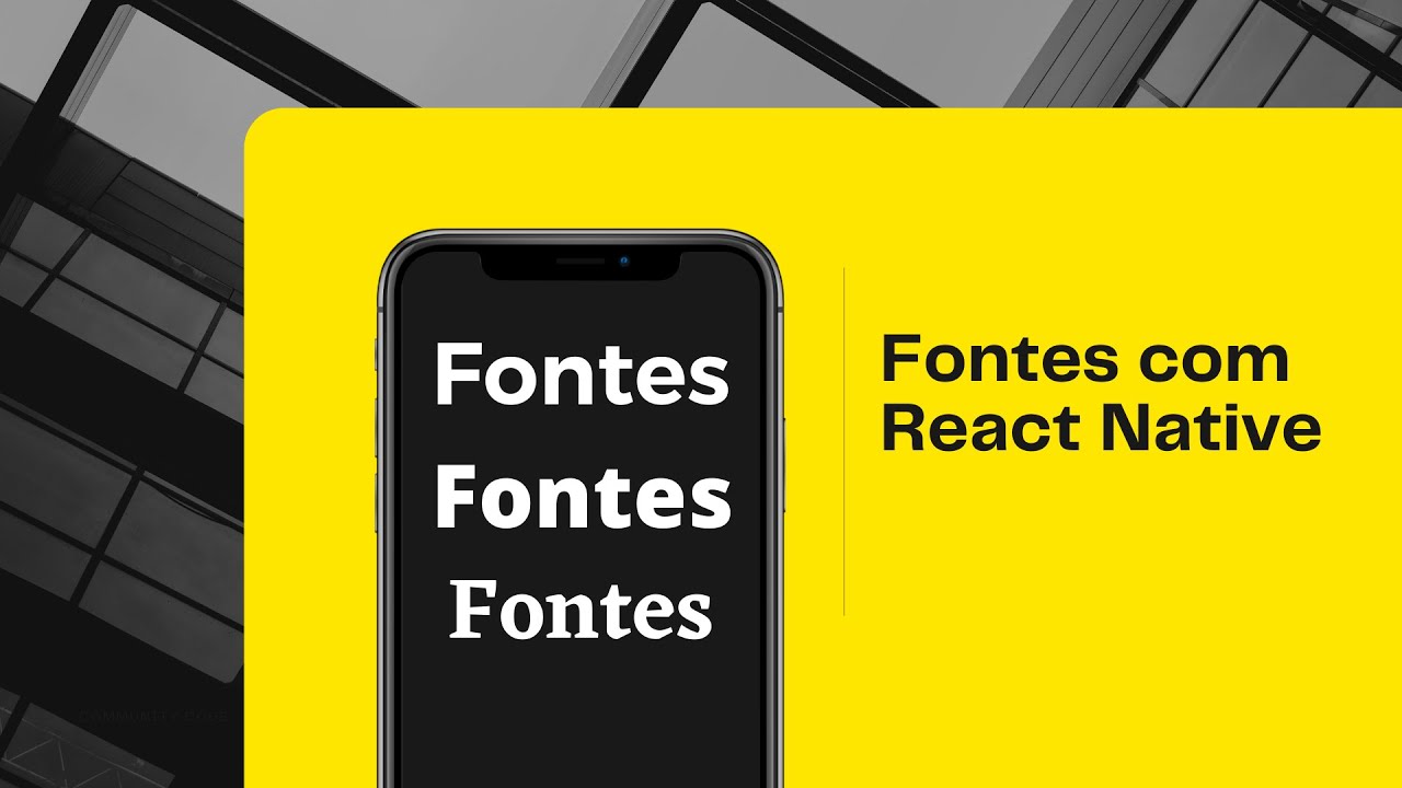 Como trocar fonte de texto no React Native com expo
