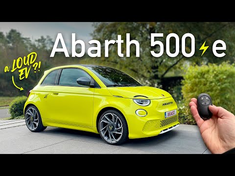 2023 Abarth 500e (155 PS) - der lauteste EV aller Zeiten!