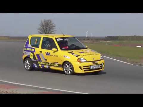 3. Runda OES Toru Łódź 2018. #3. K. Sadowski - Fiat Seicento.