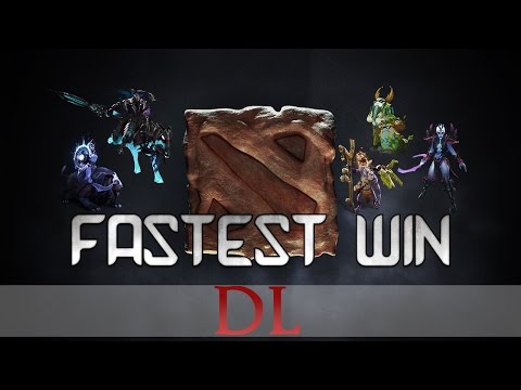 Dota 2: FASTEST WIN EVER (8 MINS) *RANKED*