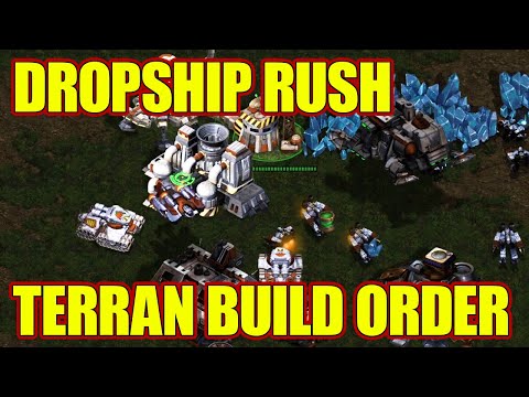 Terran Beginner Guide - Build Order: Dropship Rush for Beginners - Starcraft Broodwar Remastered