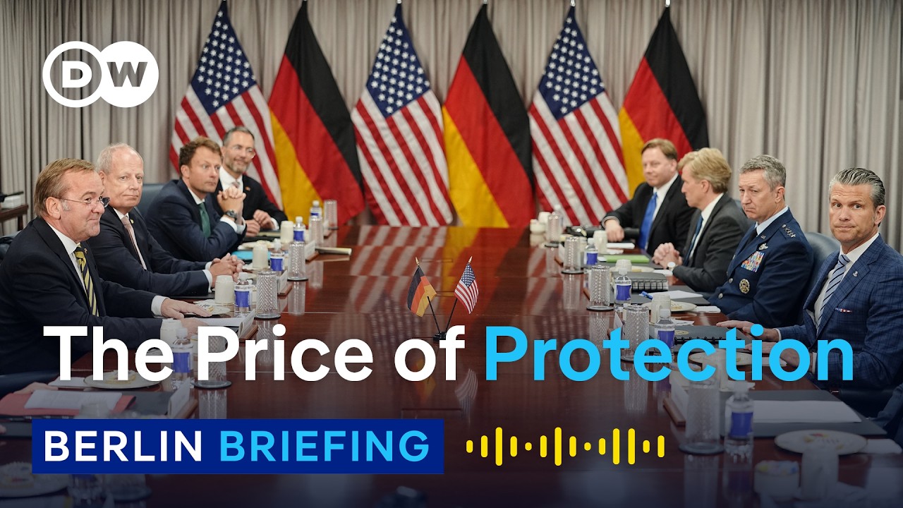 Video: Pistorius signs US arms pact, receives first F-35 amid German political crisis
