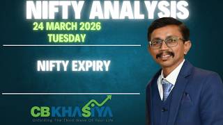 Nifty Elliott wave update for 24 March 2026
