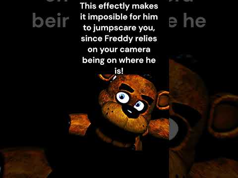 How does freddy work in fnaf 1