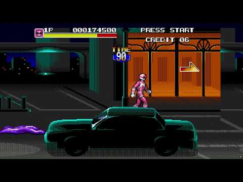 Mighty Morphin Power Rangers: The Movie (Sega Genesis/Megadrive) Full Playthrough