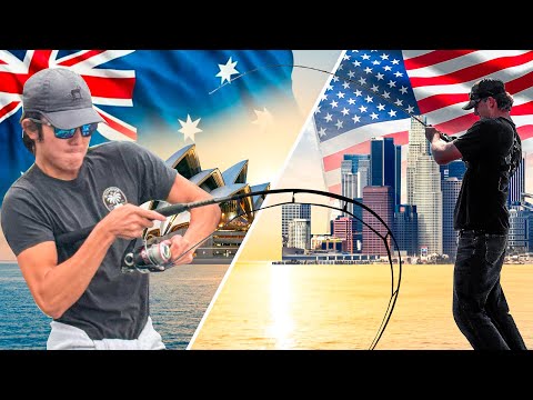 Australia vs USA Cross-Globe Species Tournament - Sydney vs California Fishing
