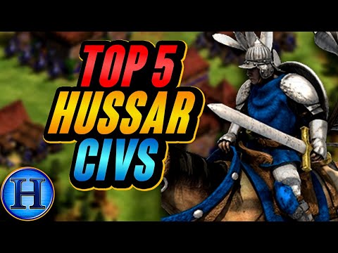 Top 5 Hussar Civilizations | AoE2