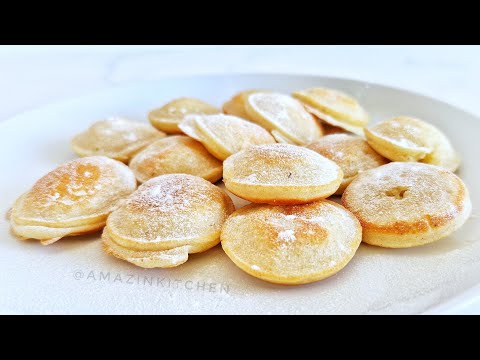 Poffertjes || Mini Dutch Pancake recipe || Amazin Kitchen