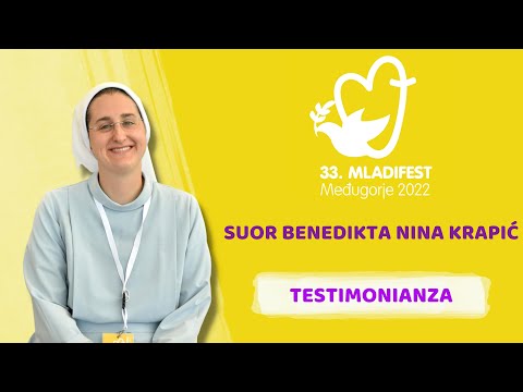 33°FESTIVAL DELLA GIOVENTÙ TESTIMONIANZA: S. Benedikta Nina Krapić