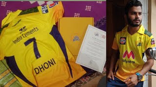 CSK Official Jersey 2021 Unboxing || IPL 2021 || Chennai Super Kings..💛🦁