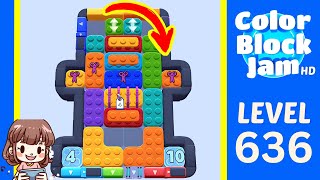 Soluzione del Livello 636 di Color Block Jam