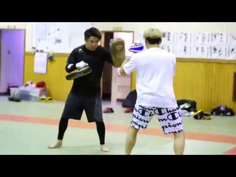 キックボクシング＆フィットネス　D-TRIBE 【ミット打ちコンビネーション】茨城県・境町　PV-NO.2
