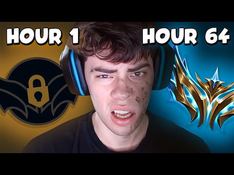 I Played League Nonstop Until I Hit Challenger..