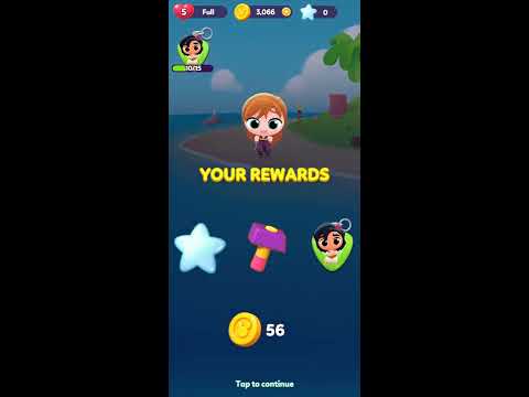 Disney Getaway Blast - Lowkey Beach 16/29 - Levels 60 to 63