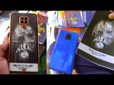 My Dad Is My Hero || mi redmi note 9pro/max back skin warap lamination