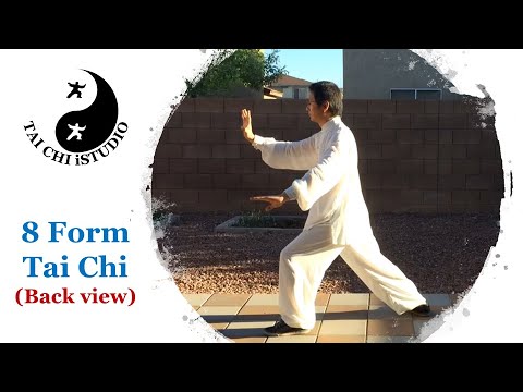8 Form Tai Chi (Demo, back view)