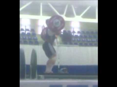 Aleksandr Ivanov C&J 225kg @ 94kg
