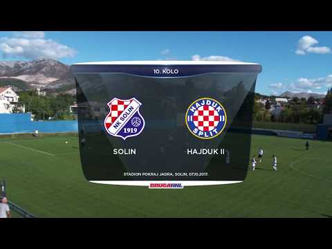 SAŽETAK: SOLIN vs HAJDUK II 1:0 (10. kolo, Druga HNL 17/18)