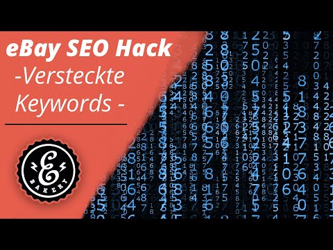 EBAY SEO Hack - Der absolute EBAY SEO Hack um versteckte Keywords zu integrieren | eBay SEO