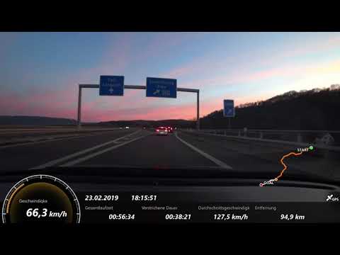 Autobahn Dashcam Germany 2019 4K # 6  "A1 to Luxemburg "