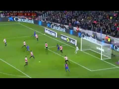 Luis Suarez Amazing Volley Goal HD   Barcelona 1-0 Athletic Bilbao   11 01 2017 HD