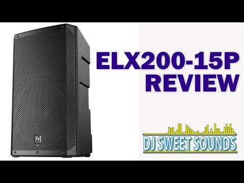 Обзор активной акустической системы Electro-Voice ELX200-15P