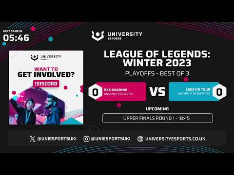 2023 Winter - UE League of Legends - Prize Playoffs Upper Bracket Finals