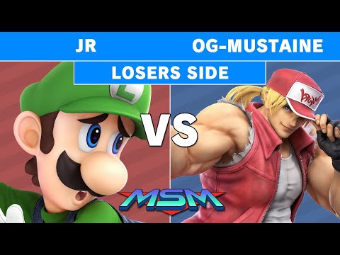 MSM Online 16 - JR (Luigi) Vs OG-Mustaine (Terry Bogard) Losers Round 4 - SSBU