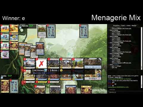 Dominion Menagerie Mix vs. E.Honda