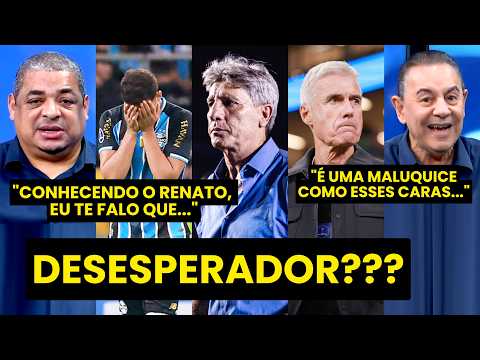 “RENATO GAÚCHO??? DO JEITO QUE ELE É, EU TE FALO que…” VEXAME DO GRÊMIO DE LUÍS CASTRO GERA DEBATE