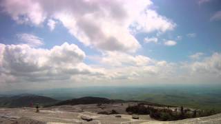 Mt. Cardigan NH Hike Clouds HD Time lapse