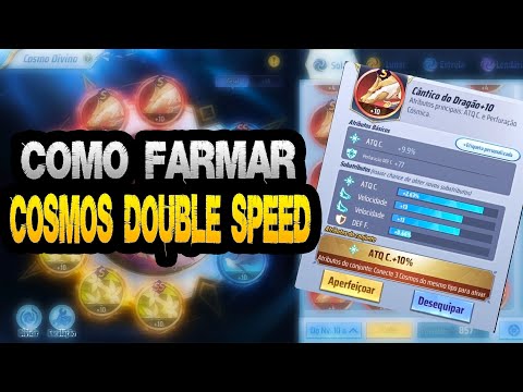 COMO FARMAR COSMOS DOUBLE SPEED SAINT SEIYA AWAKENING!