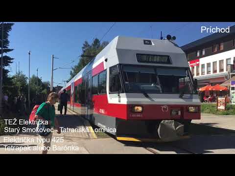 Špeciál vlaky a električky Tatranská Lomnica