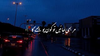 Very Sad Poetry Status  Sad Urdu Shayari Whatsapp 