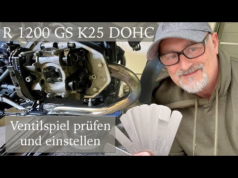 Motorrad Service Ventilspiel prüfen und einstellen an meiner R 1200 GS DOHC