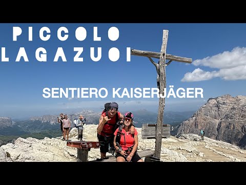 PICCOLO LAGAZUOI along the KAISERJÄGER trail - Lagazuoi Refuge - DOLOMITES