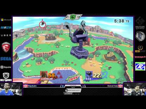 SM4SH @ Toryuken 4: Ray Kalm vs Boreal Holy