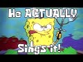 Livin' In The Sunlight but Spongebob ACTUALLY sings it! (AI Cover)