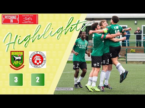 HENDON 3-2 POOLE TOWN - Highlights 22 January 2022