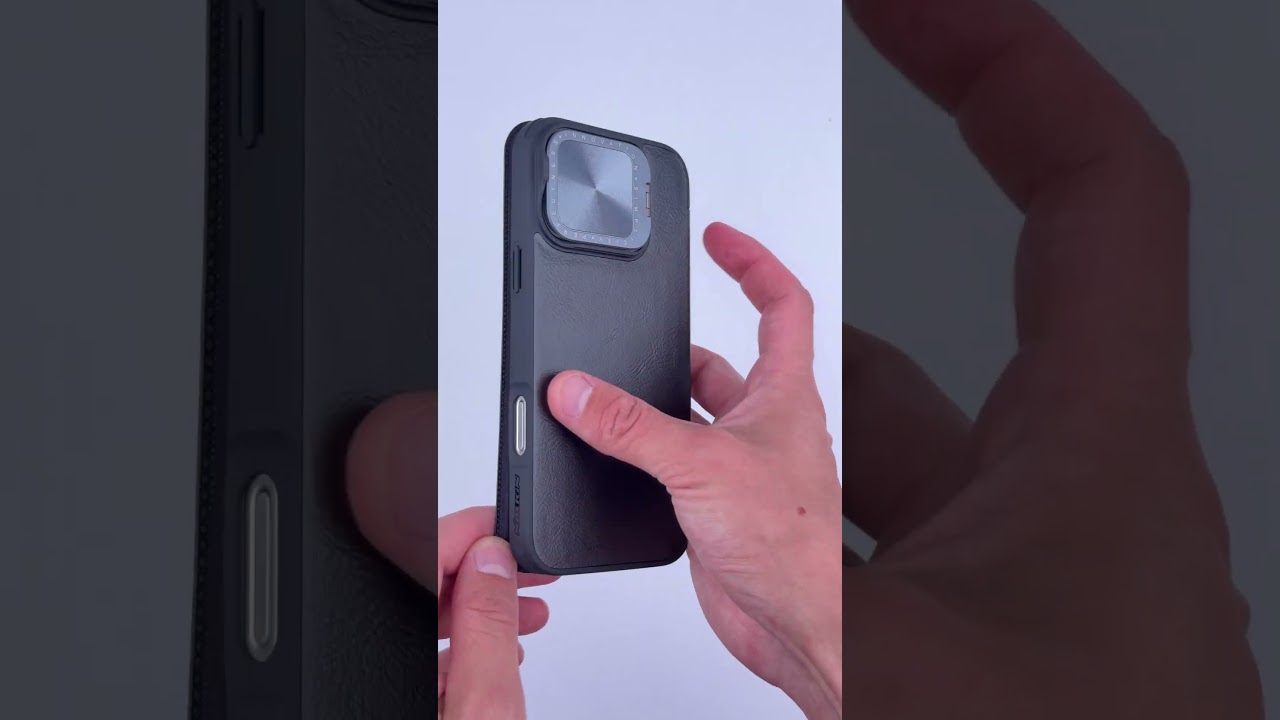 Кожаный чехол-книжка Nillkin Qin Prop для Apple iPhone 16 (6.1")