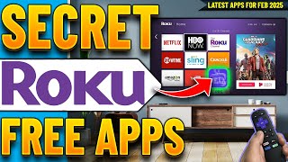 🔴Top 8 FREE Roku Apps in 2025 | Movies / TV Shows & More !