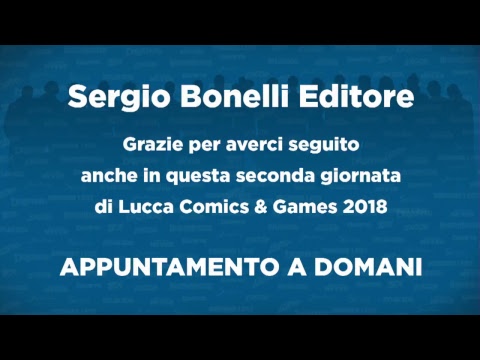 Live stream da Lucca Comics, giovedì 1 novembre 2018.