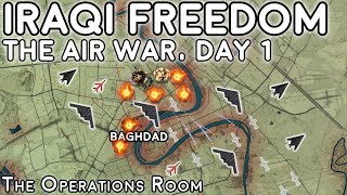 Operation Iraqi Freedom - The Air War, Day 1 - Animated