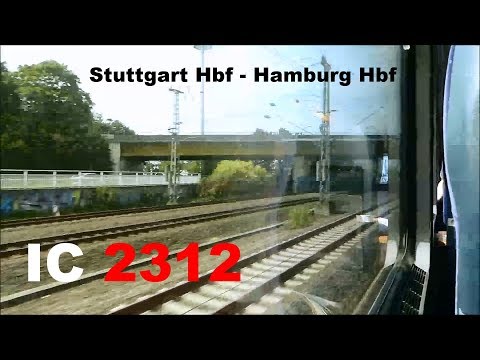 IC Mitfahrt Stuttgart Hbf - Hamburg Hbf [Teil 2]: Rollbahn