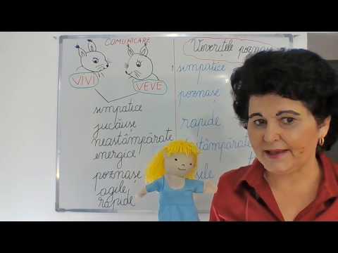 023, Lectii online, CLR, clasa I - Textul narativ   Veveritele poznase