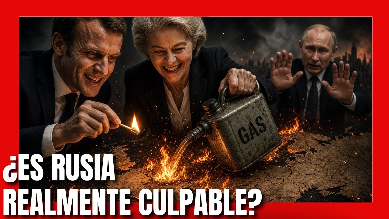 ¿DE VERDAD ES RUSIA CULPABLE? LAS ÉLITES EUROPEAS BUSCAN LA GUERRA