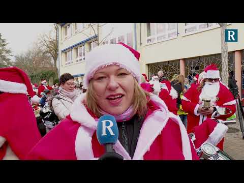 Harley Riding Santas auf Spendenfahrt durch die Pfalz