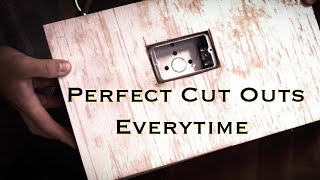 Perfect Drywall Wood paneling Tile Cut Outs Fast E