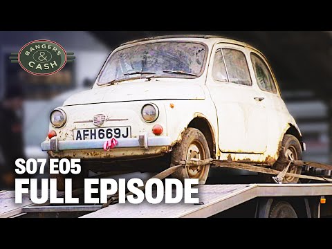 This Fiat 500 Sat in a Barn Since 1990… Until Now | | Full Episode S07E05 | Bangers & Cash