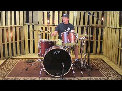 DW Performance Series Tobacco Stain Drum Set - 24, 13, 16